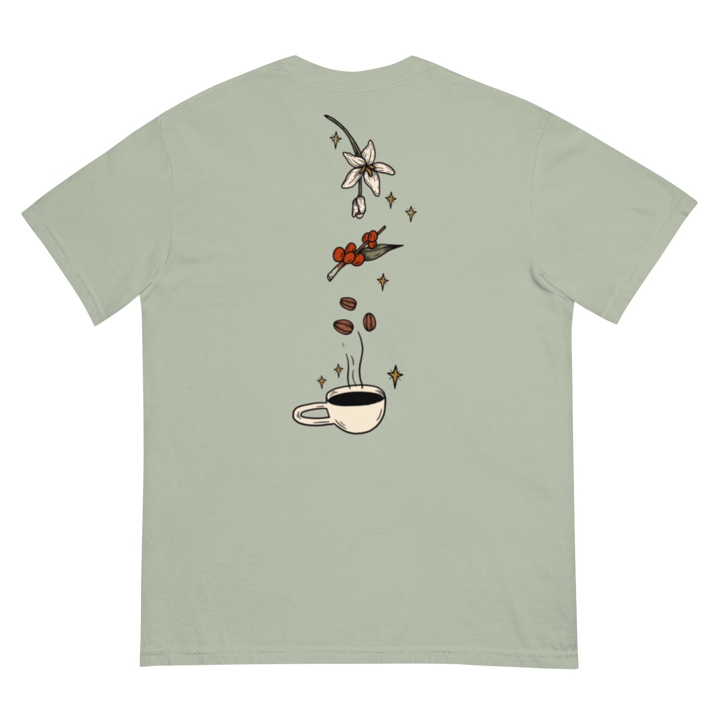 Coffee Process - Comfort Colors T-shirt