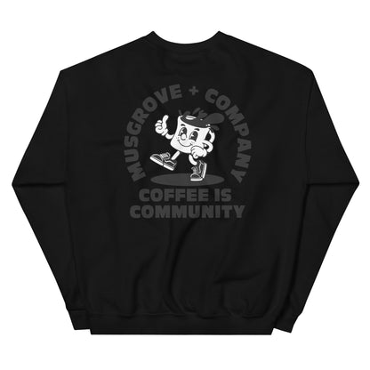 Coffee is Community Unisex Sweatshirt