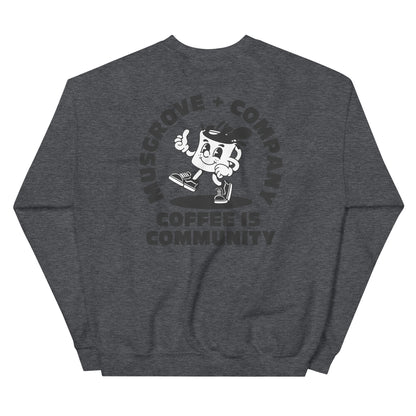 Coffee is Community Unisex Sweatshirt