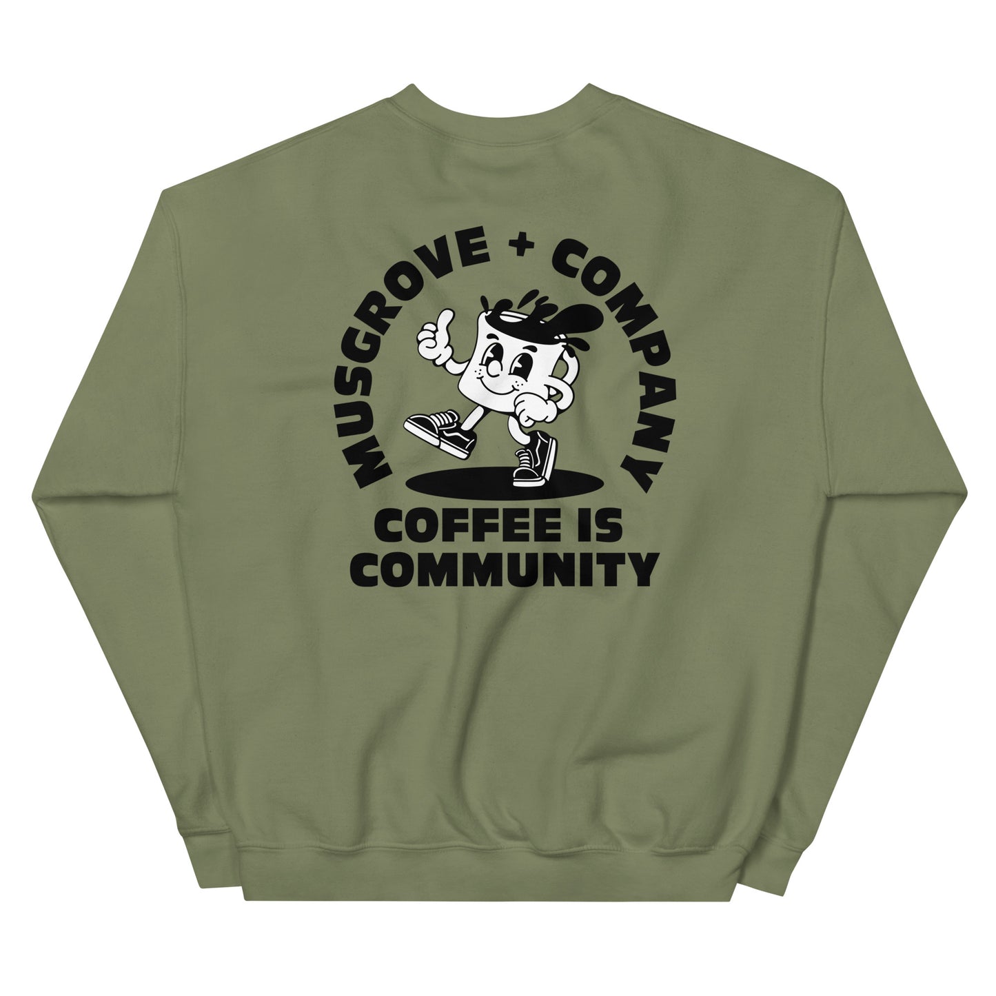 Coffee is Community Unisex Sweatshirt