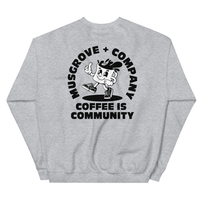 Coffee is Community Unisex Sweatshirt